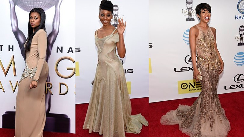 Illustration for article titled Elegant White Gowns, Pastels, and Embellishment at the NAACP Image Awards
